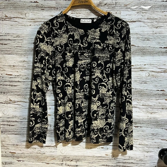 🇺🇸 Habitat long sleeve  shirt size small - Picture 2 of 8